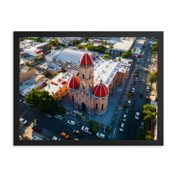 Póster Enmarcado de la Catedral de Gómez Palacio 🕍✨🖼️